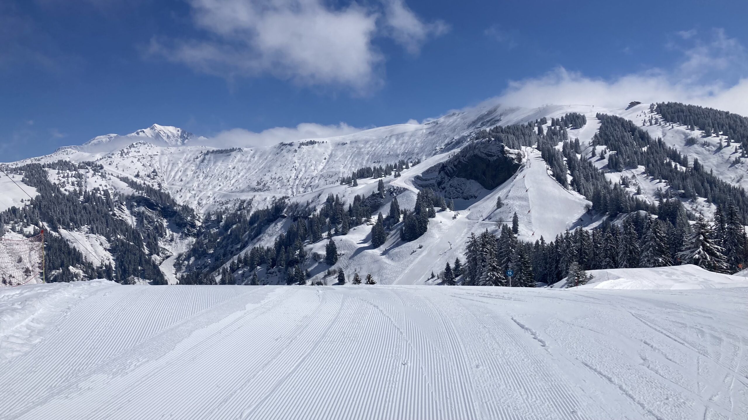 Pistes du Vorès, ND de Bellecombe