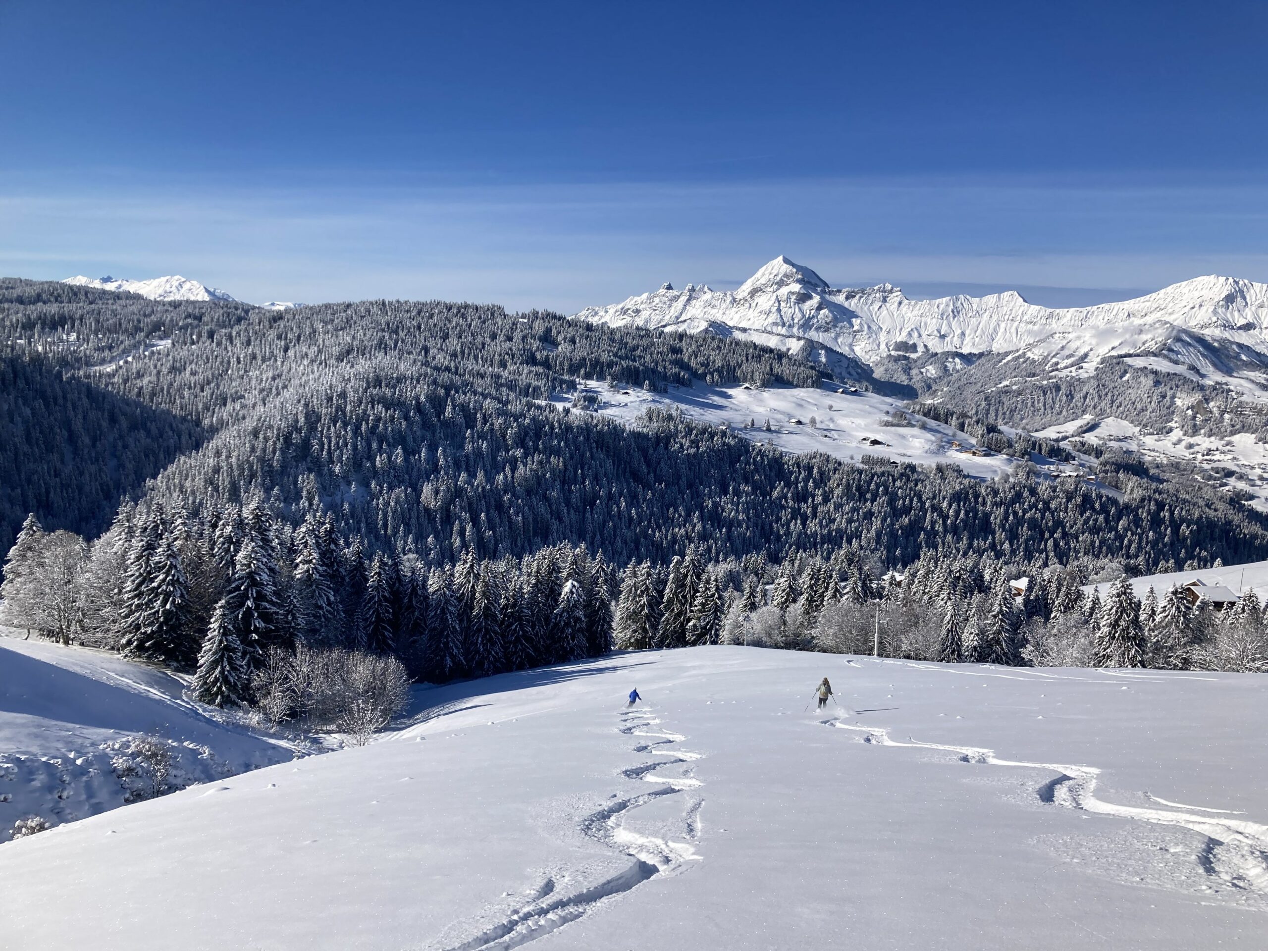 Heidi en hors piste, Mont Rond
