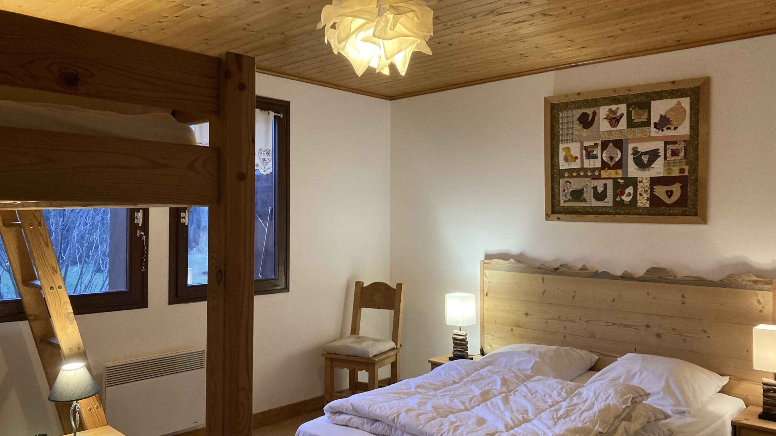 Chambre 3, appartement 9 pers
